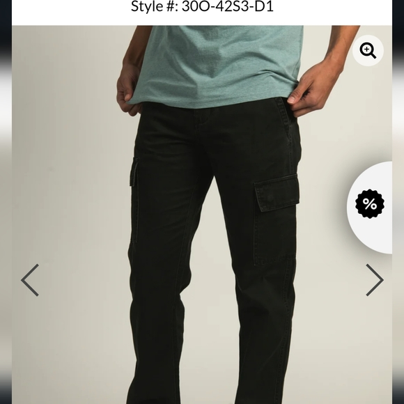 TAINTED BOWEN, MENS CARGO PANT, WAIST 32", LENGTH 31' - Picture 5 of 16